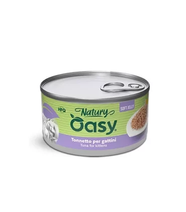 Oasy Wet Cat Natury Soft Jelly TONNETTO PER GATTINI Lattina 85 gr
