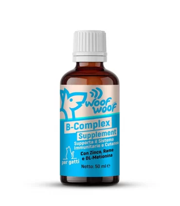 Woof Woof Wellness B Complex Supplement Gatto 50 ml