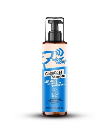Woof Woof Wellness CalmCoat Shampoo Cane e Gatto 250 ml