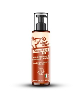 Woof Woof Wellness OmegaGuard Oil Cane Gatto 200 ml