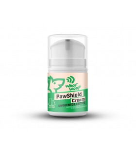 Woof Woof Wellness PawShield Cream unguento lenitivo Cane Gatto 50 ml