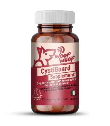 Woof Woof Wellness cystigurad supplement 75 compresse