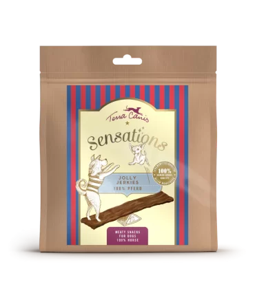 Terra Canis Sensations Jolly Jerkies Cavallo 90 gr