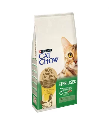 Purina cat chow gatto sterilised pollo 10 kg