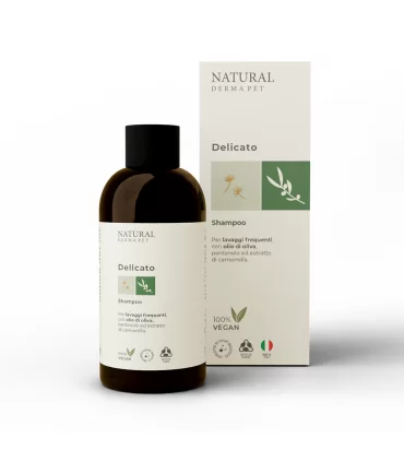 Natural derma pet shampoo delicato olio di oliva 200 ml