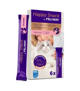 Feliway happy snack salmone 6 stick 15 gr