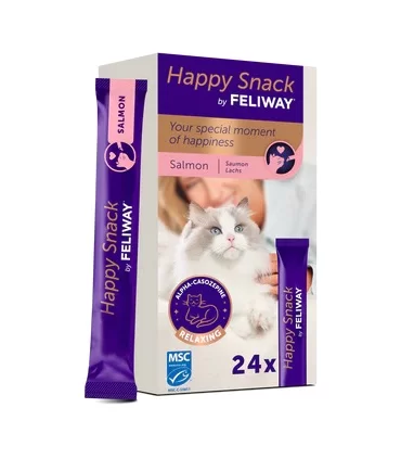 Feliway happy snack salmone 24 stick 15 gr