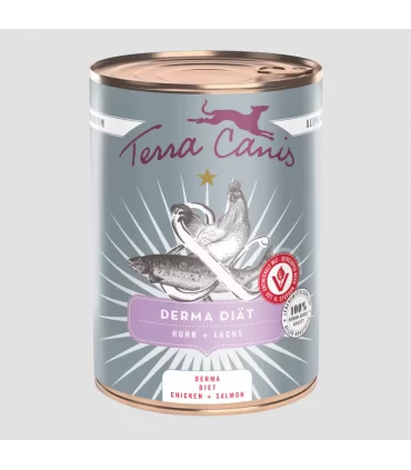 Terra Canis Alivet Pollo e Salmone Derma 400 gr