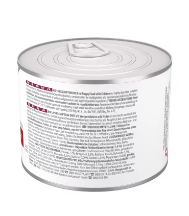 Hill's Prescription Diet puppy digestive care i/d con pollo 200 gr