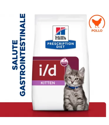 Hill's Prescription Diet kitten digestive care i/d con pollo 1,5 kg