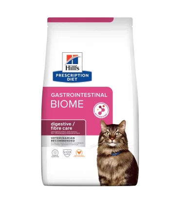 Hill's Prescription Diet Gatto Gastrointestinal biome digestive fibre care pollo 300 gr