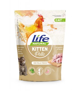Life cat kitten con pollo fresco 800 gr