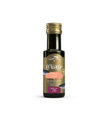 Terra canis O'Lixir Omega 3 Olio di salmone 100 ml