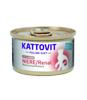 Kattovit Gatto Patè Renal Agnello lattina 85 gr