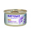 Kattovit Gatto Patè Sensitive Pollo lattina 85 gr
