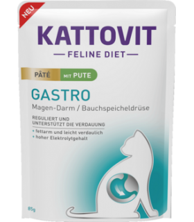 Kattovit Gatto Patè Gastro Tacchino busta 85 gr