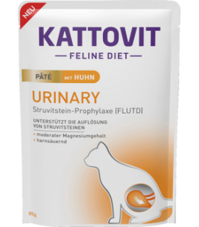 Kattovit Gatto Patè Urinary Pollo busta 85 gr