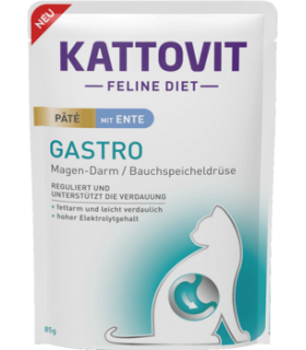 Kattovit Gatto Patè Gastro Anatra busta 85 gr
