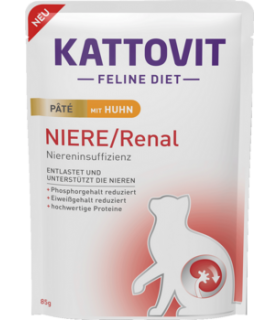 Kattovit Gatto Patè Renal Pollo busta 85 gr