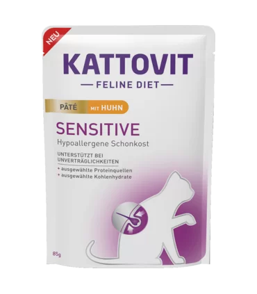 Kattovit Gatto Patè Sensitive Pollo busta 85 gr