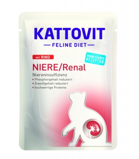 Kattovit Gatto Renal Manzo busta 85 gr