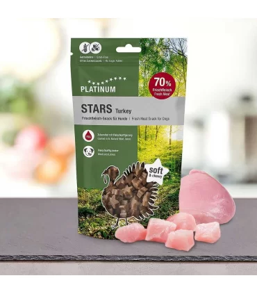 Platinum stars snacks cane tacchino 185 gr
