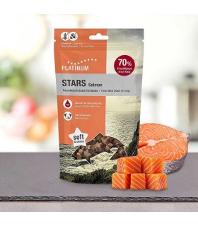 Platinum stars snacks cane salmone 185 gr