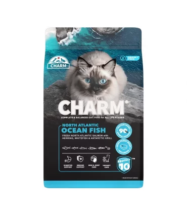 Charm gatto atlantic ocean fish food 2 kg