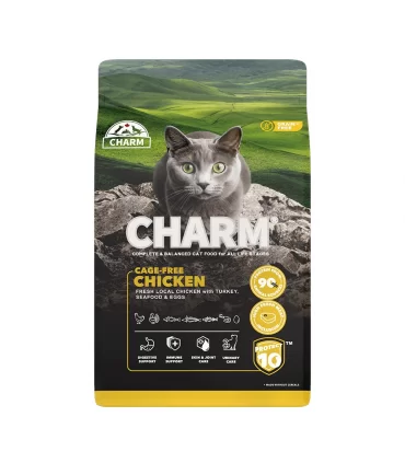 Charm gatto cage-free chicken food 340 gr