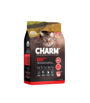 Charm gatto grass-fed beef food 340 gr