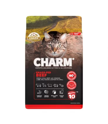 Charm gatto grass-fed beef food 340 gr
