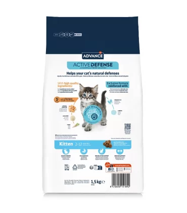 Advance activedefense gatto kitten pollo 1,5 kg