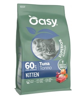 Oasy superior formula kitten tonno 1,5 kg