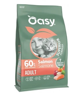 Oasy superior formula gatto adult salmone 6 kg