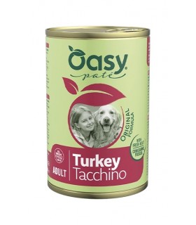 Oasy original formula cane adult tacchino pate 400 gr
