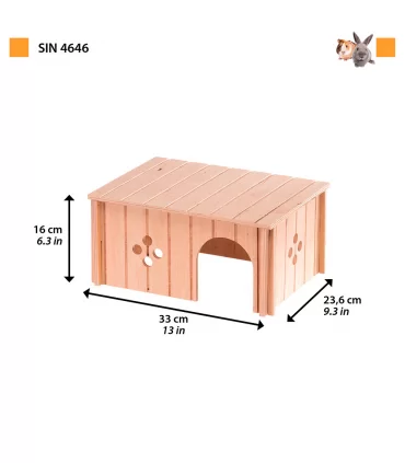 Ferplast sin 4646 casetta conigli