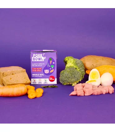Dog Heroes Maiale Bowl con verdure fresche 390 gr