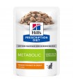 Hill's Prescription Diet gatto metabolic bustina pollo 85 gr