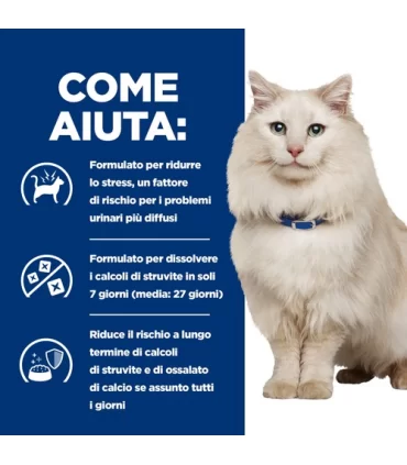 Hill's Prescription Diet gatto c/d multicare stress bustina pollo 85 gr