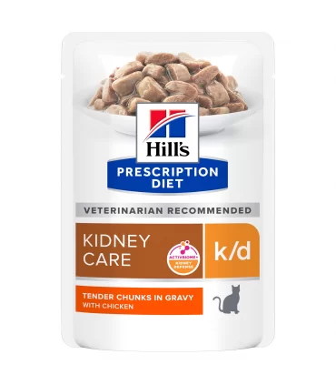 Hill's Prescription Diet gatto k/d bustina pollo 85 gr