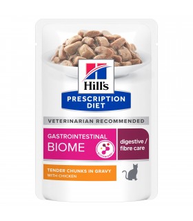 Hill's Prescription Diet gatto gastrointestinal biome bustina pollo 85 gr
