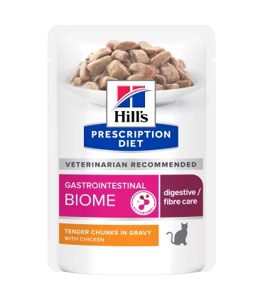 Hill's Prescription Diet gatto gastrointestinal biome bustina pollo 85 gr