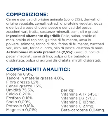 Hill's Prescription Diet gatto gastrointestinal biome bustina pollo 85 gr