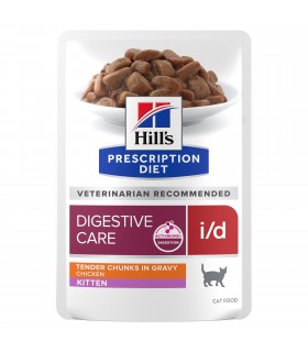 Hill's Prescription Diet kitten i/d bustina pollo 85 gr