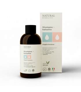 Natural derma pet shampoo balsamo 200 ml