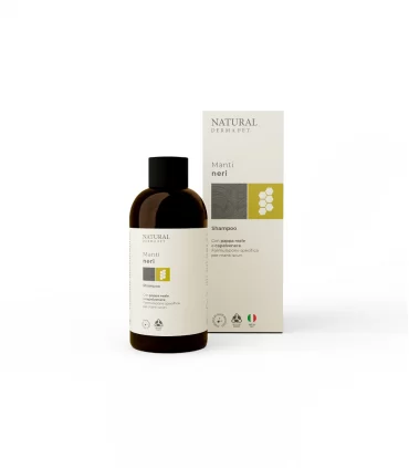 Natural derma pet shampoo manti neri 200 ml