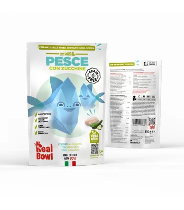 Real Bowl cane grain free pesce 1 bustina 150 gr