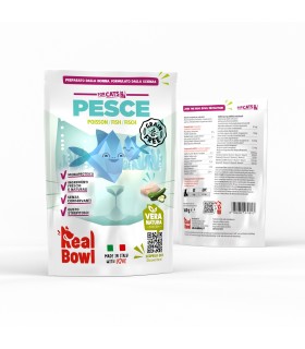 Real Bowl gatto grain free 1 bustina pesce 160 gr