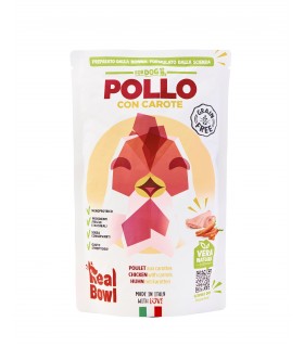 Real Bowl cane grain free pollo 1 bustina 700 gr
