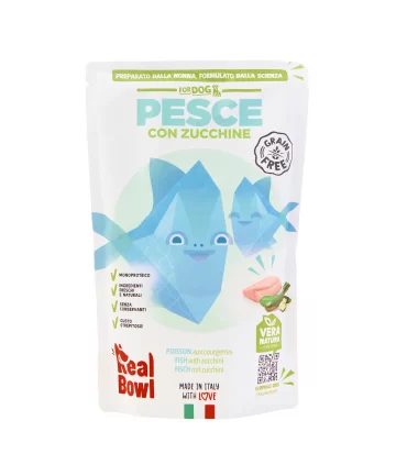 Real Bowl cane grain free pesce 1 bustina 700 gr
